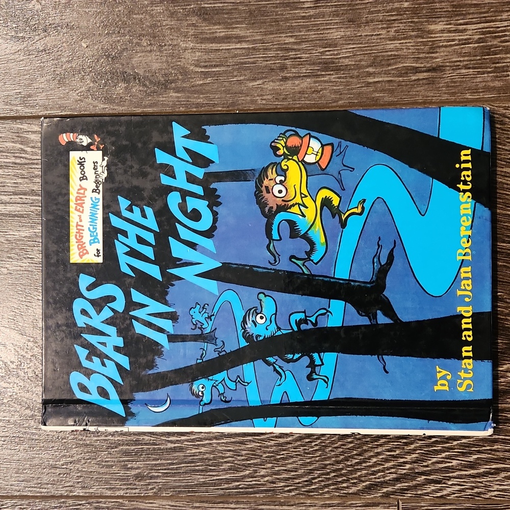 Bears In The Night Stan and Jan Berenstain Vintage 1971 Hardcover Book